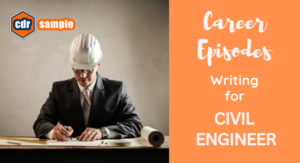 CDR Career Episodes writing for Civil Engineer