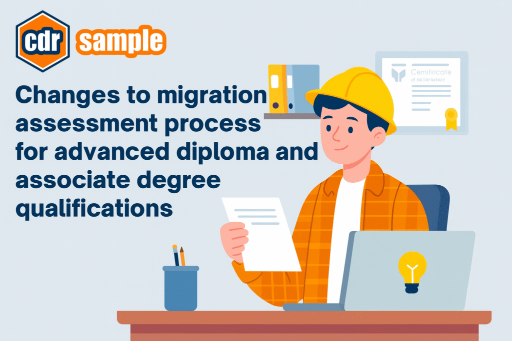 migration skills assessment process for advanced diploma and associate degree qualifications