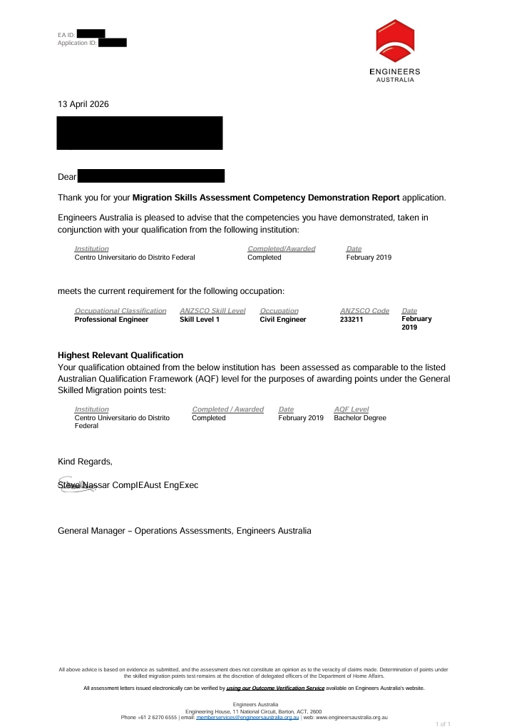 CDR Success Stories from Clients | Positive Skills Assessment