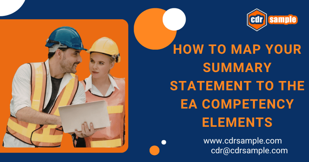 Summary Statement for CDR mapping table example