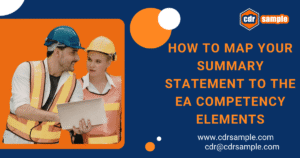 Summary Statement for CDR mapping table example