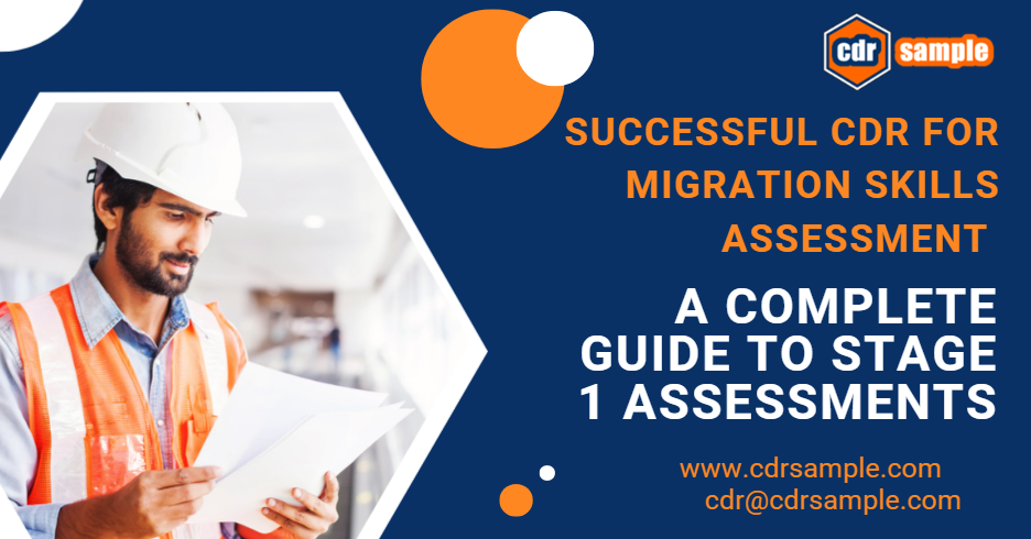 Checklist for Stage 1 Migration Skills Assessment success