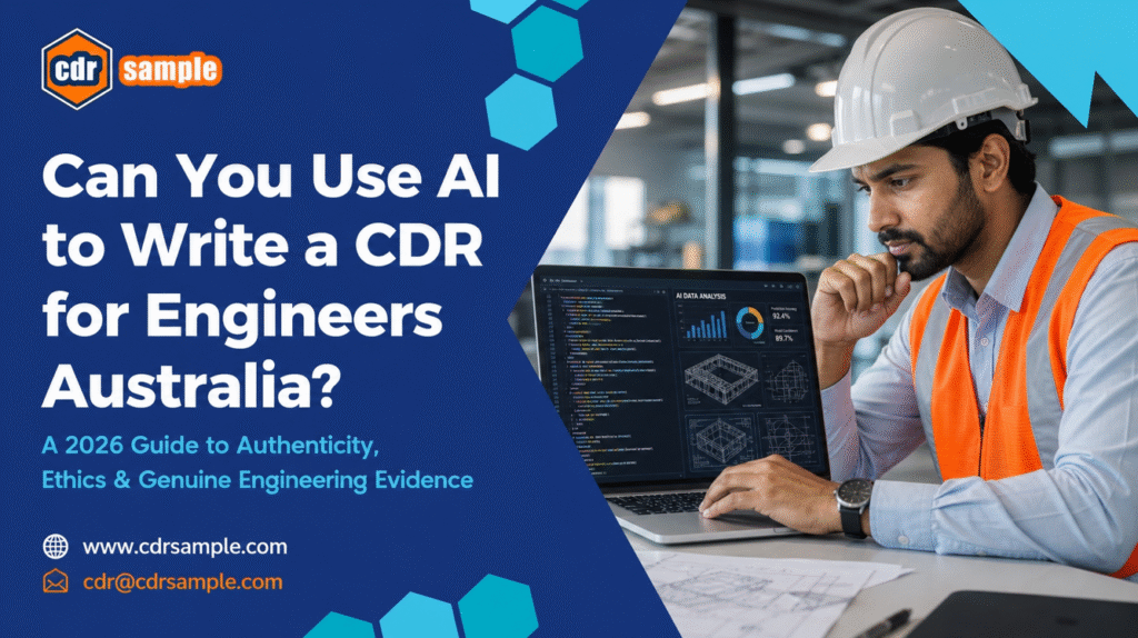 Can You Use AI to Write a CDR for Engineers Australia? 2026 Guide