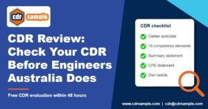 CDR review: check your CDR before Engineers Australia does